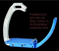 Horse Tech Super Safety Aluminum Stirrup Irons With Magnet, SILVER -Equestrian Supplies Store 14 1688 open 1