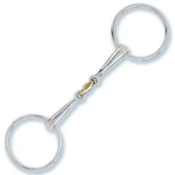 Stubben Steeltec 2 In 1 Snaffle Bit With Sweet Copper Link