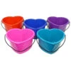 Centurion Heart Shaped Bucket, 6 Quart - VARIOUS COLOURS