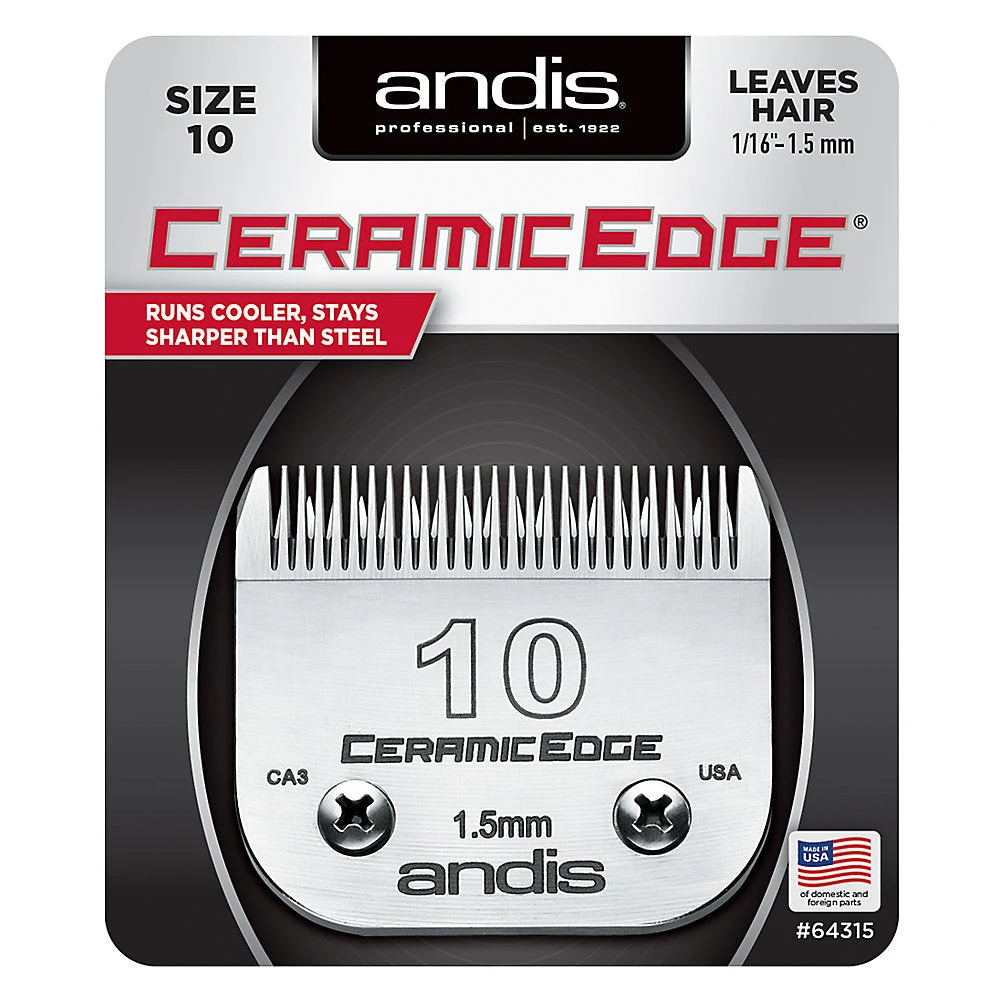 Andis Ceramic Edge #10 Blades 1 Andis Ceramic Edge #10 Blades