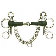 Cavalier Tom Thumb Rubber Mouth Pelham 5"