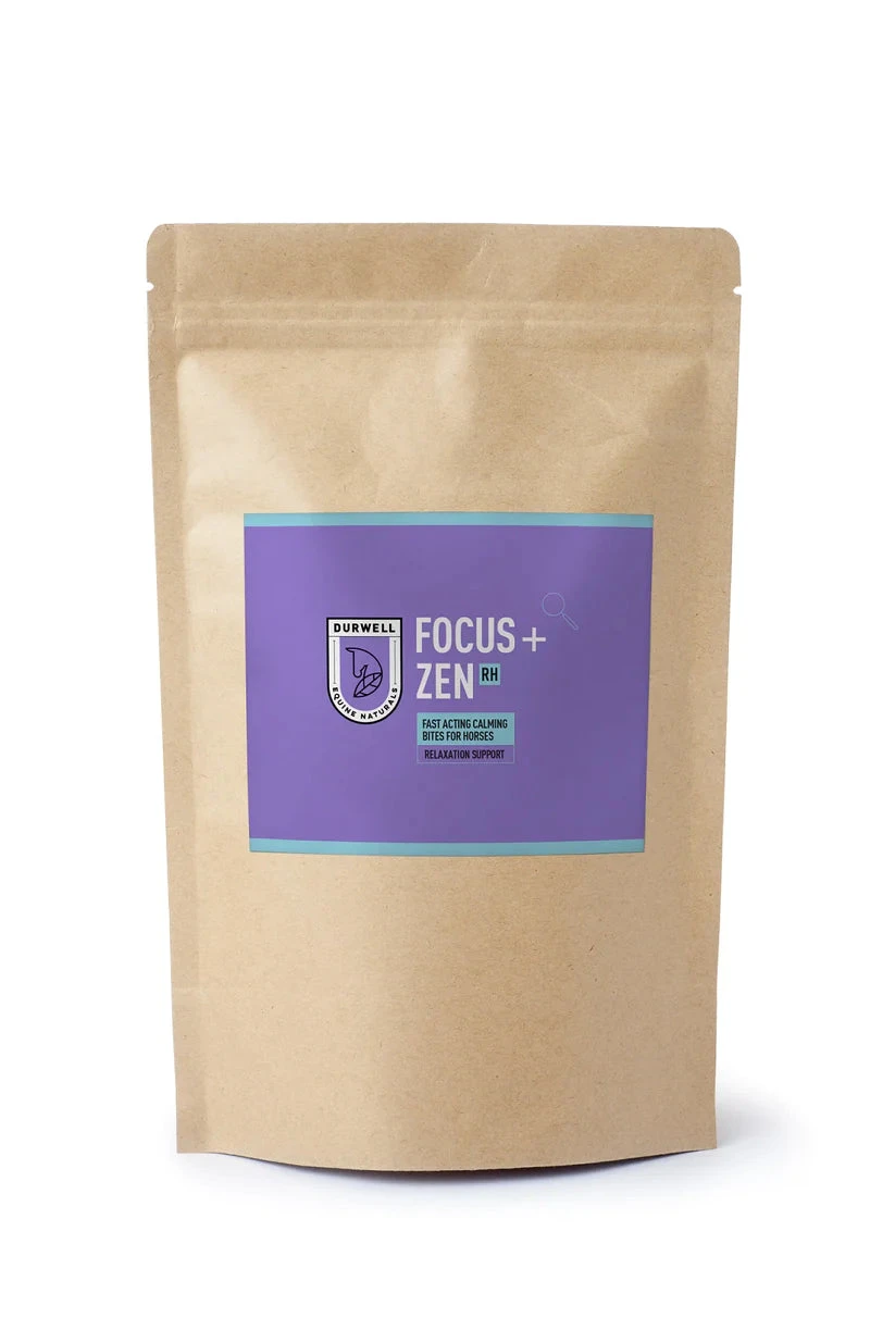 Durwell Equine Naturals "Focus + Zen RH+" Calming Chews - 12 Pack 1 Durwell Equine Naturals "Focus + Zen RH+" Calming Chews - 12 Pack