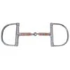 Large Dee Ring Copper Roller Snaffle