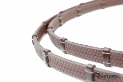 Signature By Antares Raised Fancy Rubber Reins With 7 Leather Loops -Equestrian Supplies Store SIGOB REN2 PIC 2020 02