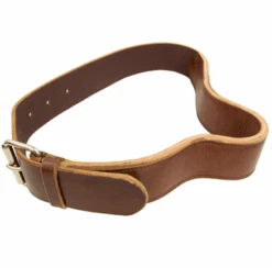 French Leather Cribbing Strap