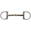 Dee Ring Copper Roller Snaffle