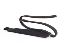 FreeJump ProGrip Stirrup Leathers-Havana -Equestrian Supplies Store freejump pro grip leathers brown full view 2low res 500x375 1