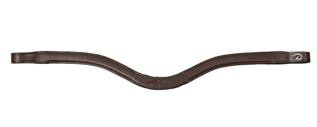 Dy'on New English Collection Flat Leather V-Shaped Browband 3 Dy'on New English Collection Flat Leather V-Shaped Browband - Image 3