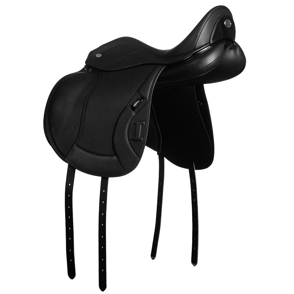 Ikonic Light (Hybrid) Dressage Calflined Double Flap Saddle 2 Ikonic Light (Hybrid) Dressage Calflined Double Flap Saddle - Image 2