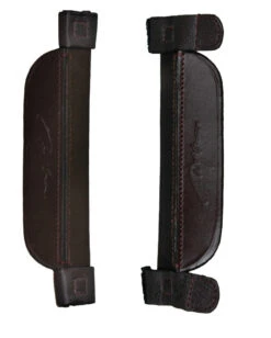 Dy'on Focus Cheek Pieces Blinkers - 2 Colours -Equestrian Supplies Store montants focus brun full 1