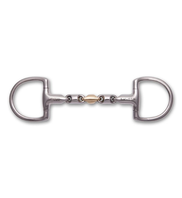 Stubben Steeltec Waterford Dee Ring Snaffle Bit 1 Stubben Steeltec Waterford Dee Ring Snaffle Bit