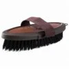 Horze Maddox Leather Handle Body Brush